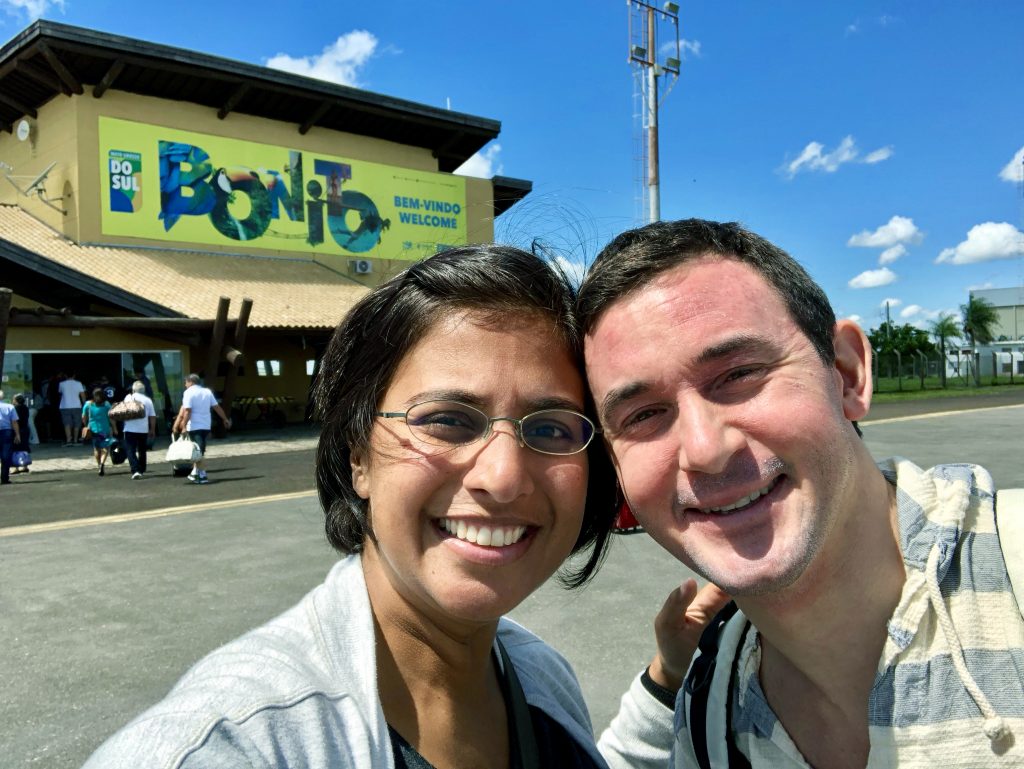 J-D at Bonito airport