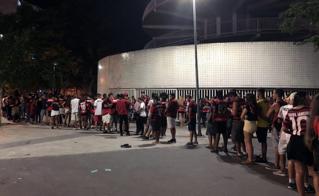 Football at Maracana (Rio's soccer stadium)