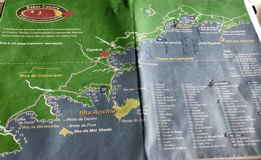 Ubatuba map