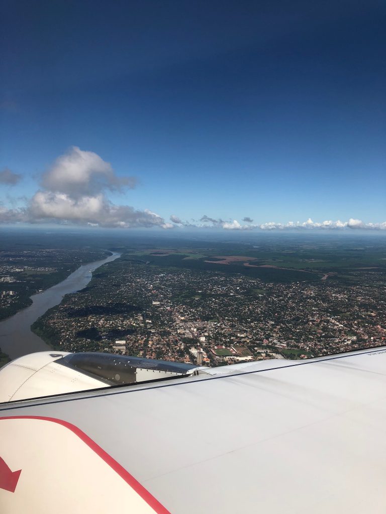Taking off