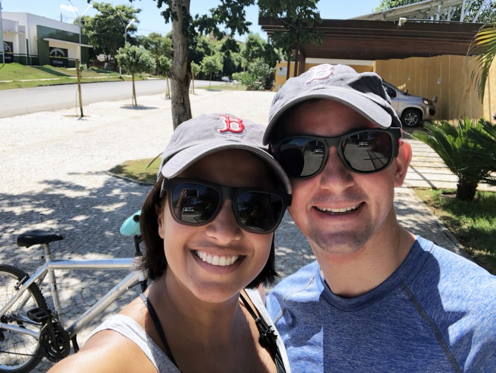 Jyoti Damian Red Sox hats