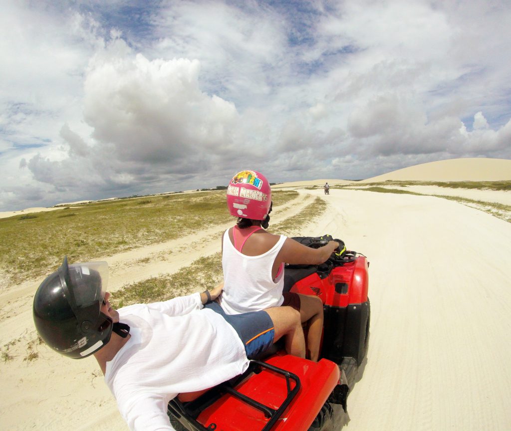 Brazil beaches Jericoacoara