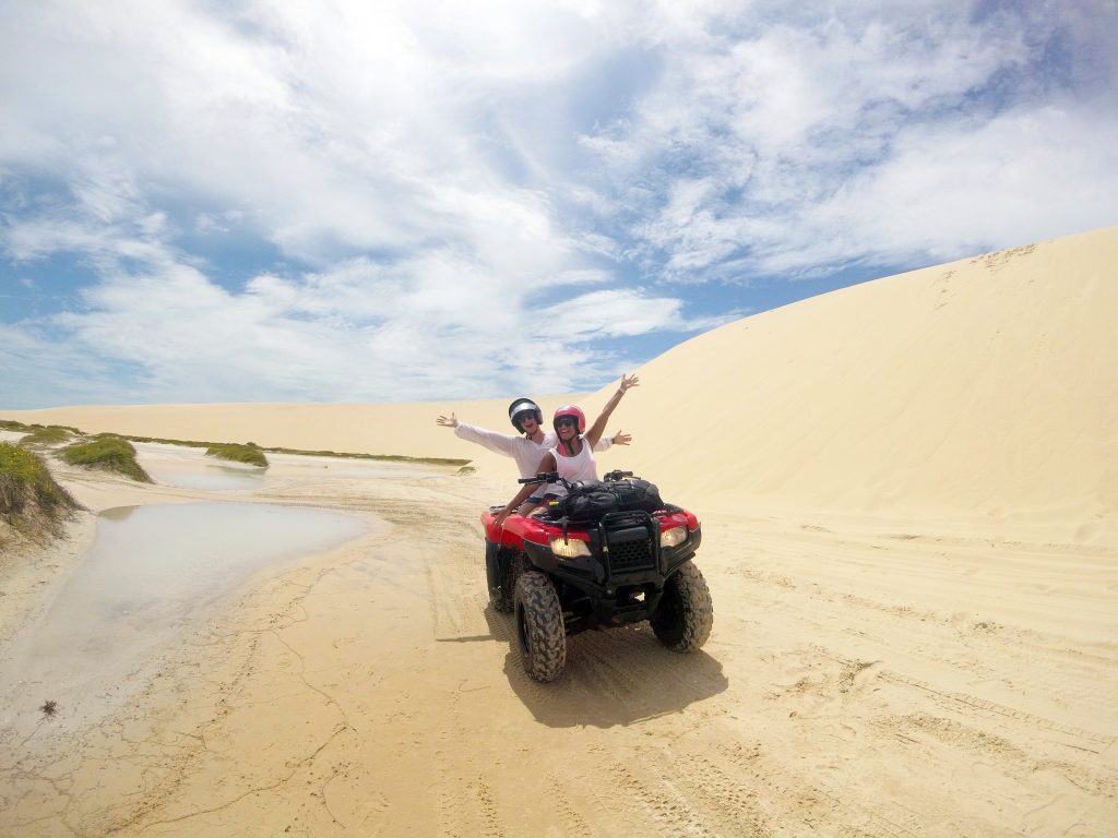 Brazil beaches Jericoacoara