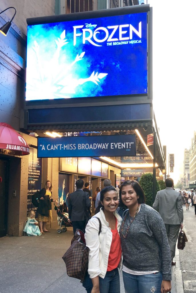 Broadway Frozen musical review
