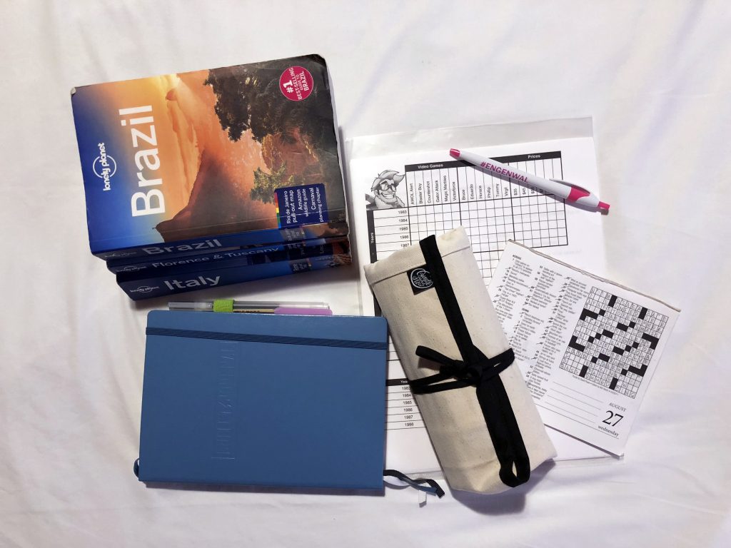 Around the world trip packing list