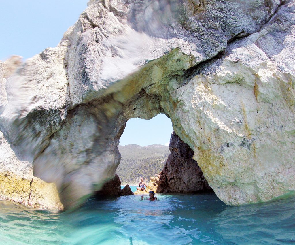 Greek Islands Lefkada swimming tour