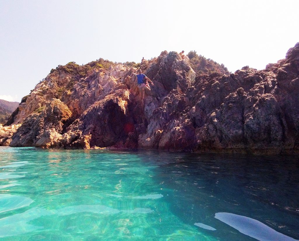 Greek Islands Lefkada swimming tour