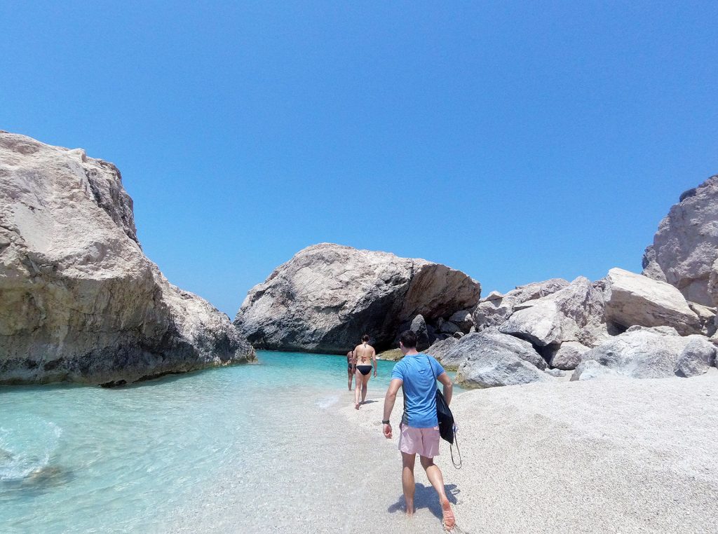Greek Islands Lefkada swimming tour