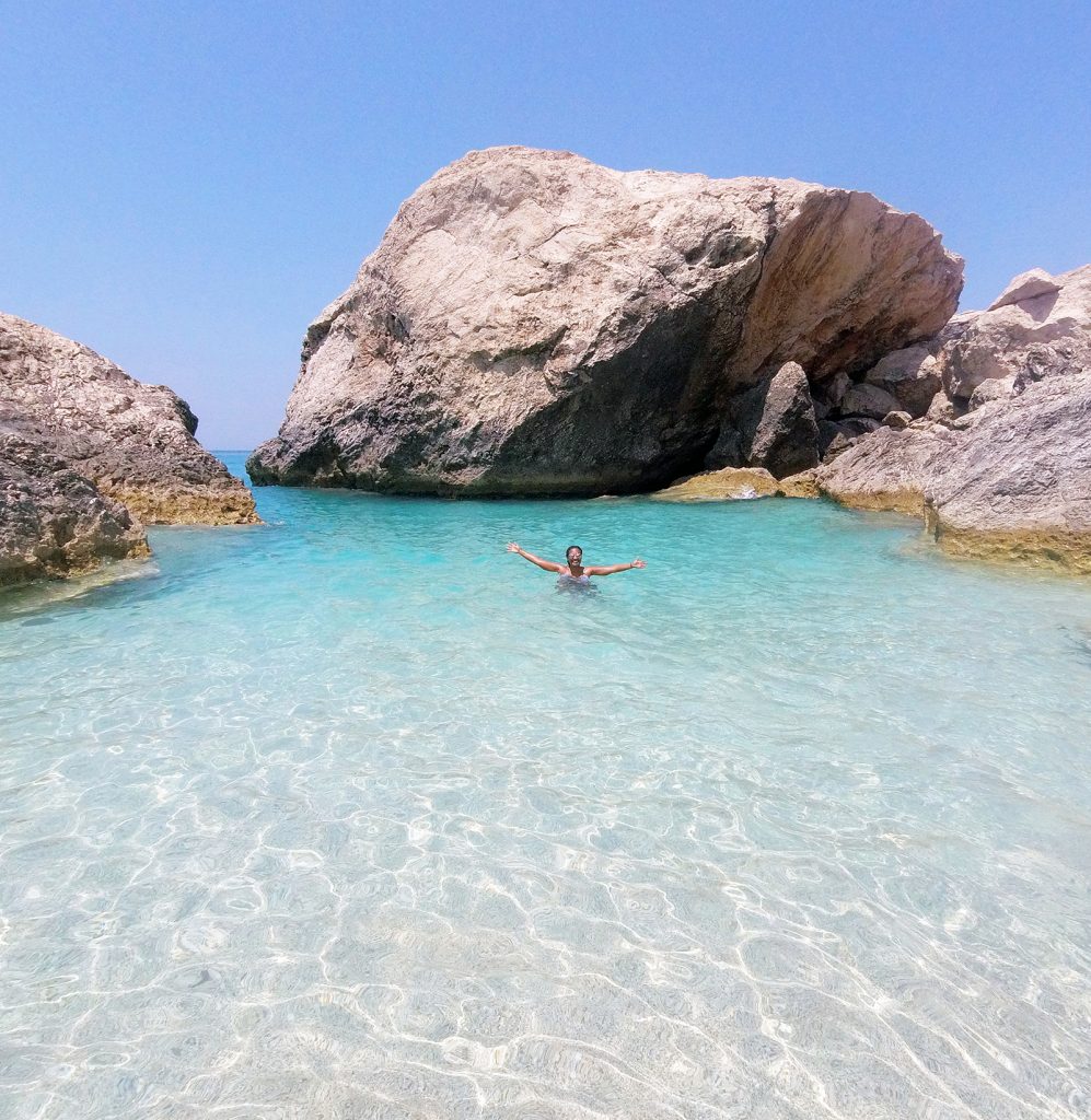 Greek Islands Lefkada swimming tour