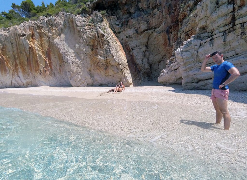 Greek Islands Lefkada swimming tour