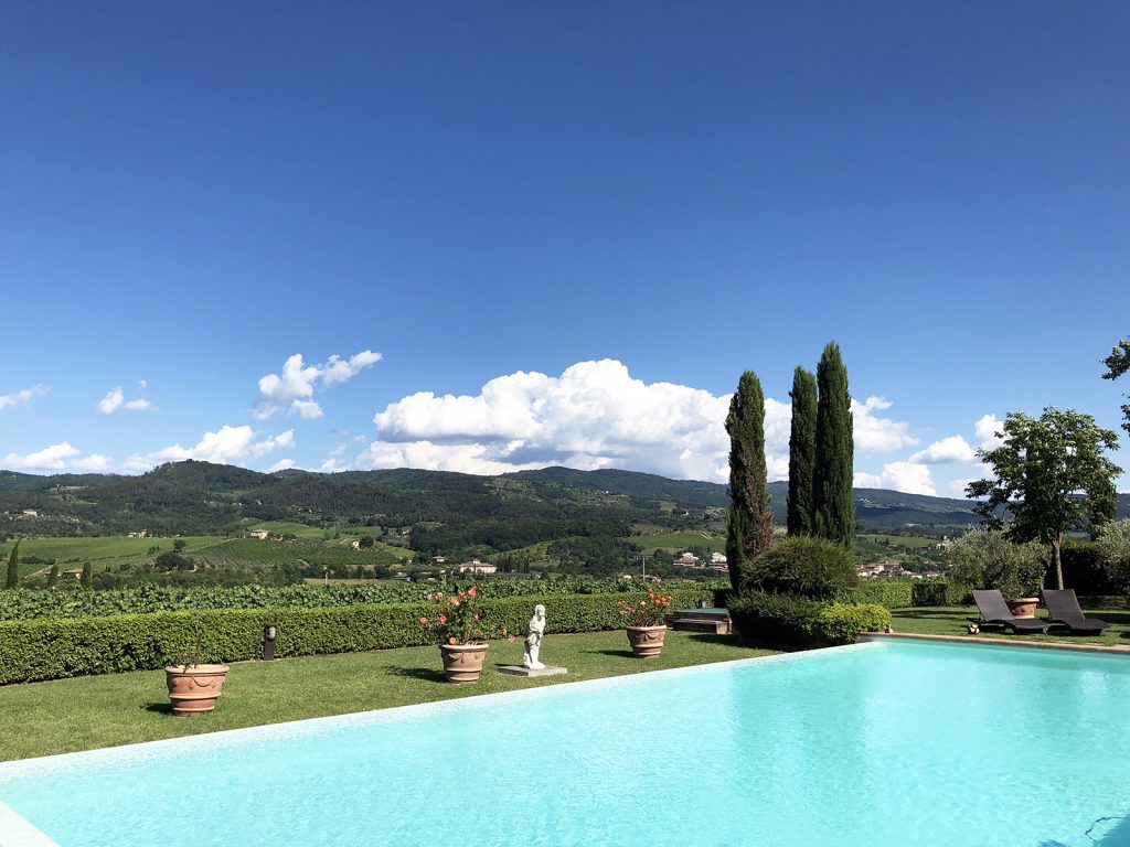 Chianti Tuscany agriturismo vineyard