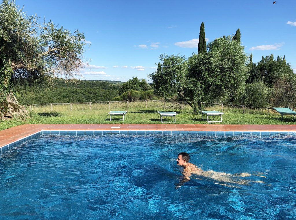 Chianti agriturismo vineyard