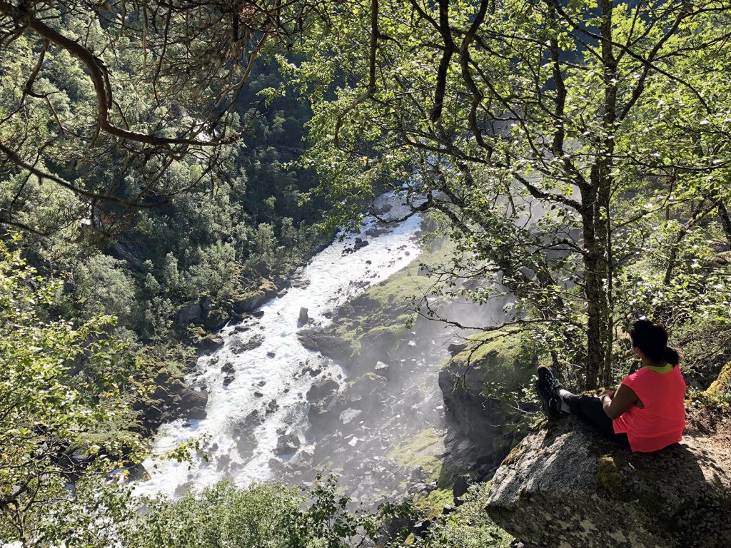 Four Waterfalls - second resting