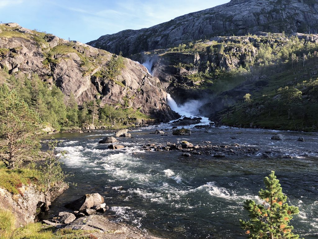 Four Waterfalls - third