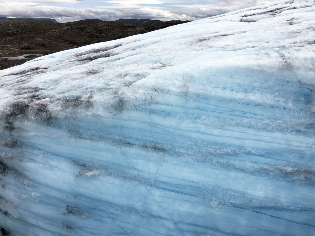 Hardangerjokulen glacier