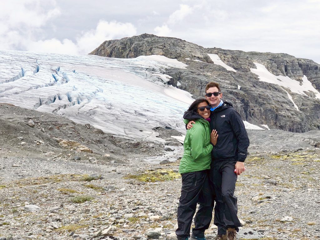 Hardangerjokulen high