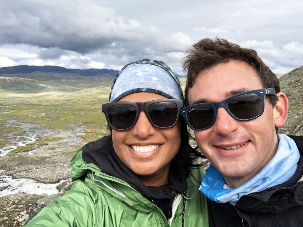 Hardangerjokulen smiles