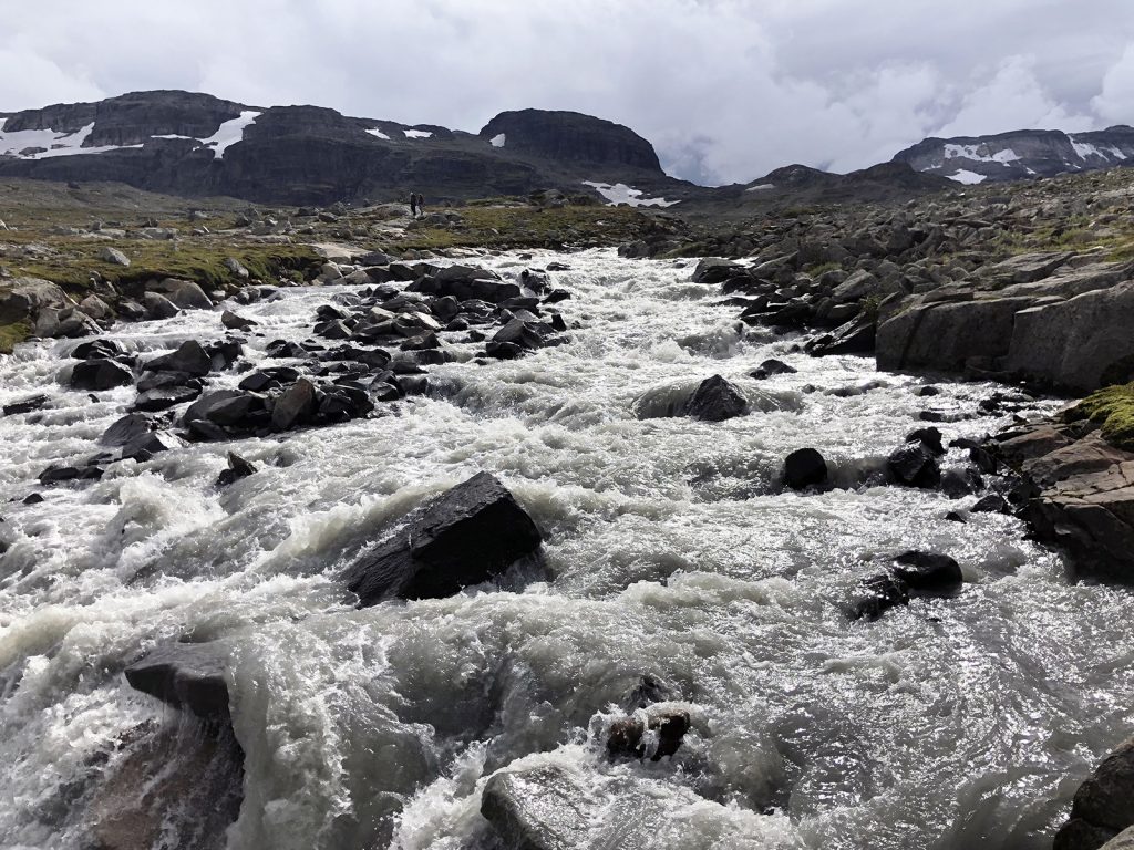 Hardangerjokulen water flow