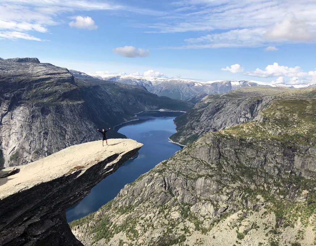 Trolltunga top