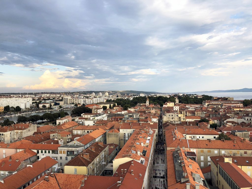 Zadar tower climb