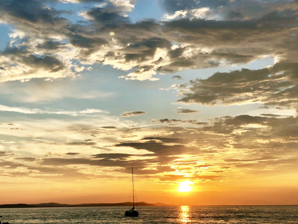 Zadar sunset