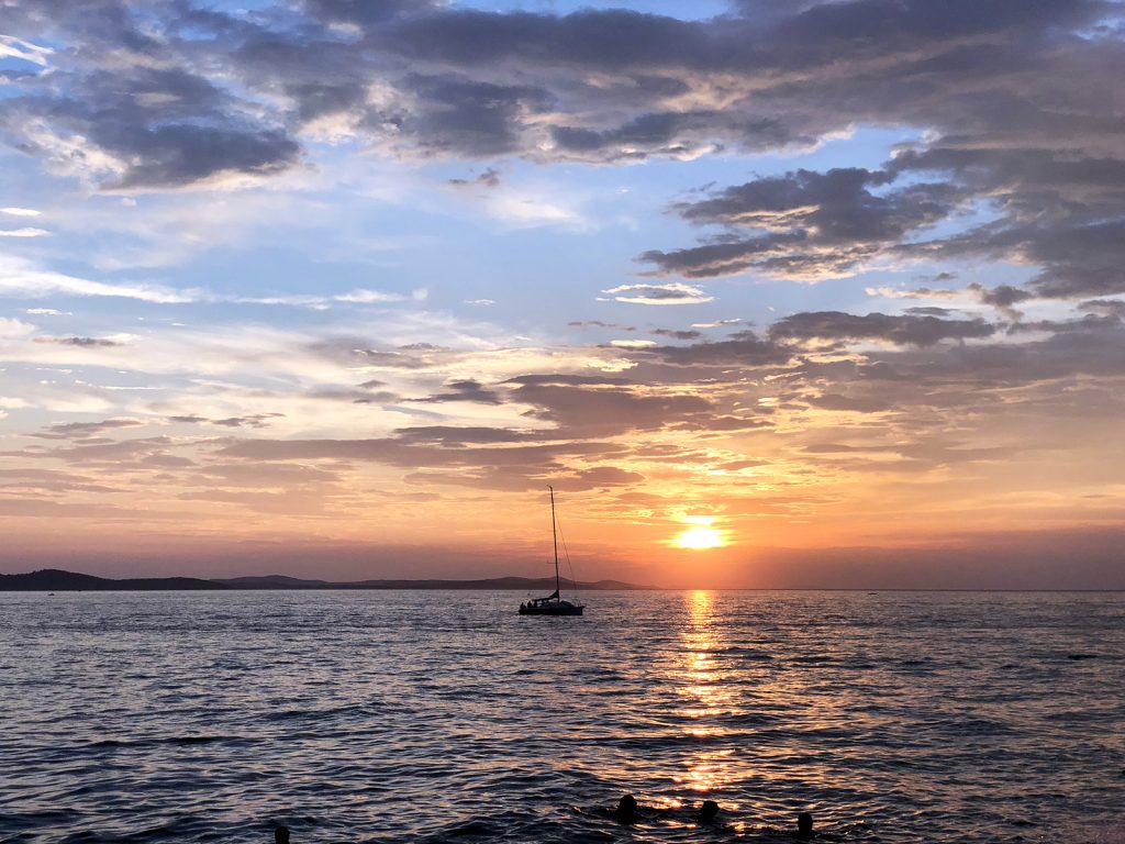Zadar sunset