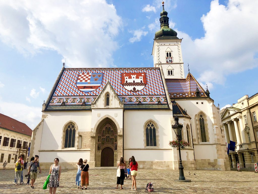 St Mark's church Zagreb