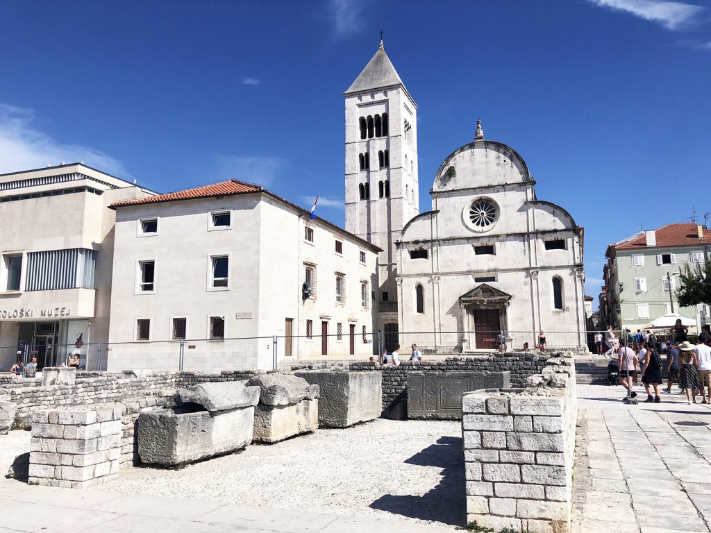 Zadar ruins