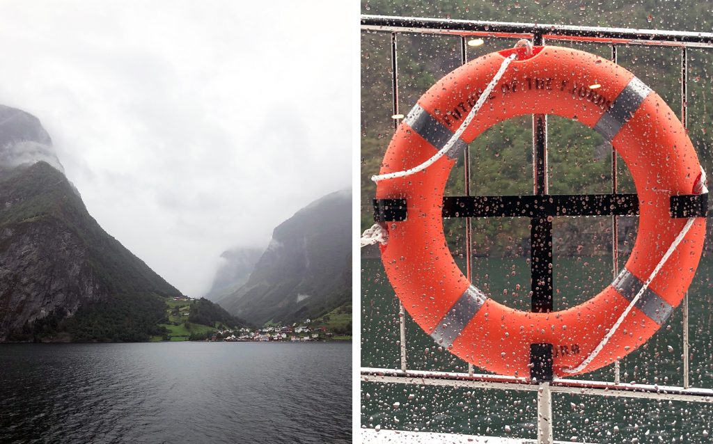 Rainy boat