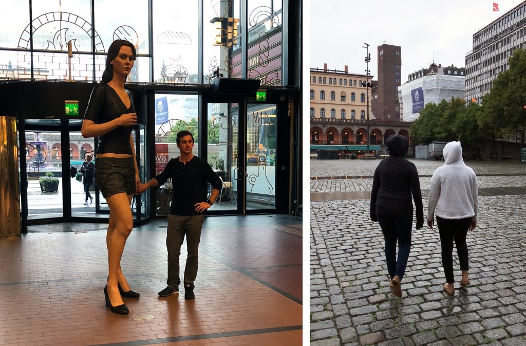 Going to Vippa food hall Oslo