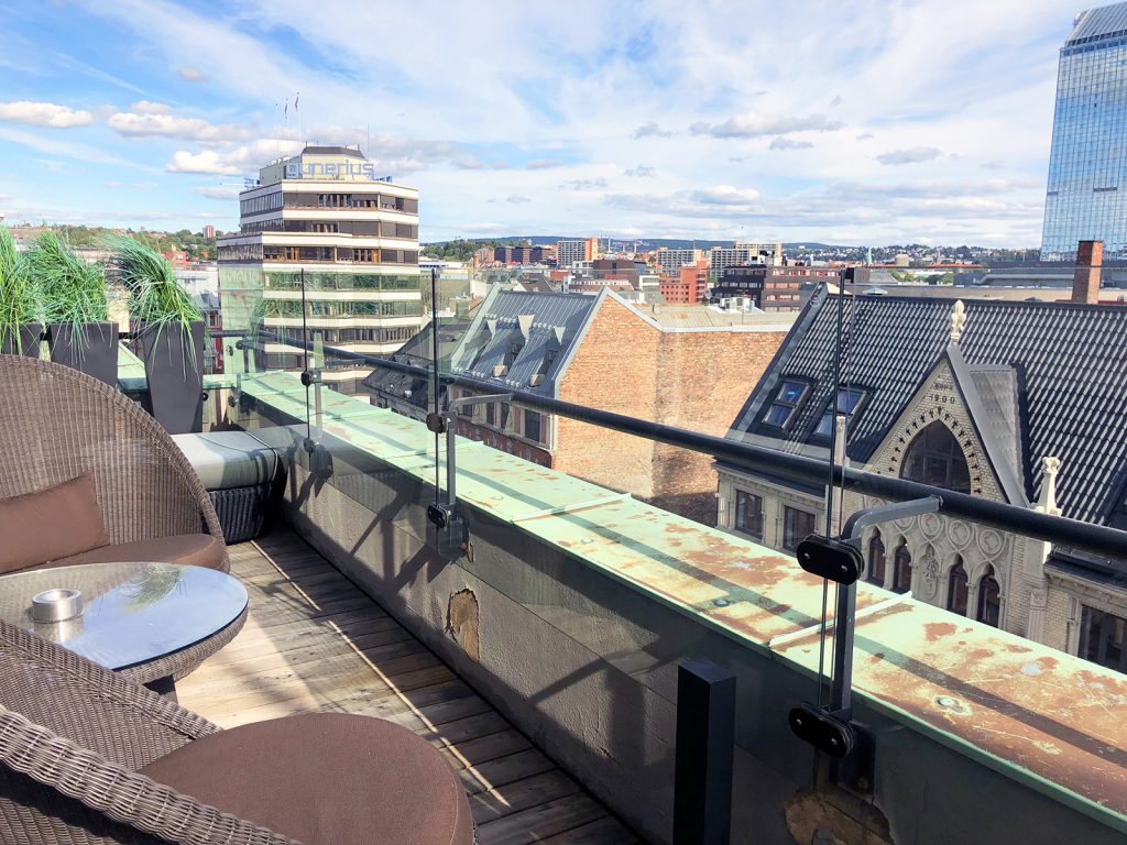 Sunny balcony Oslo