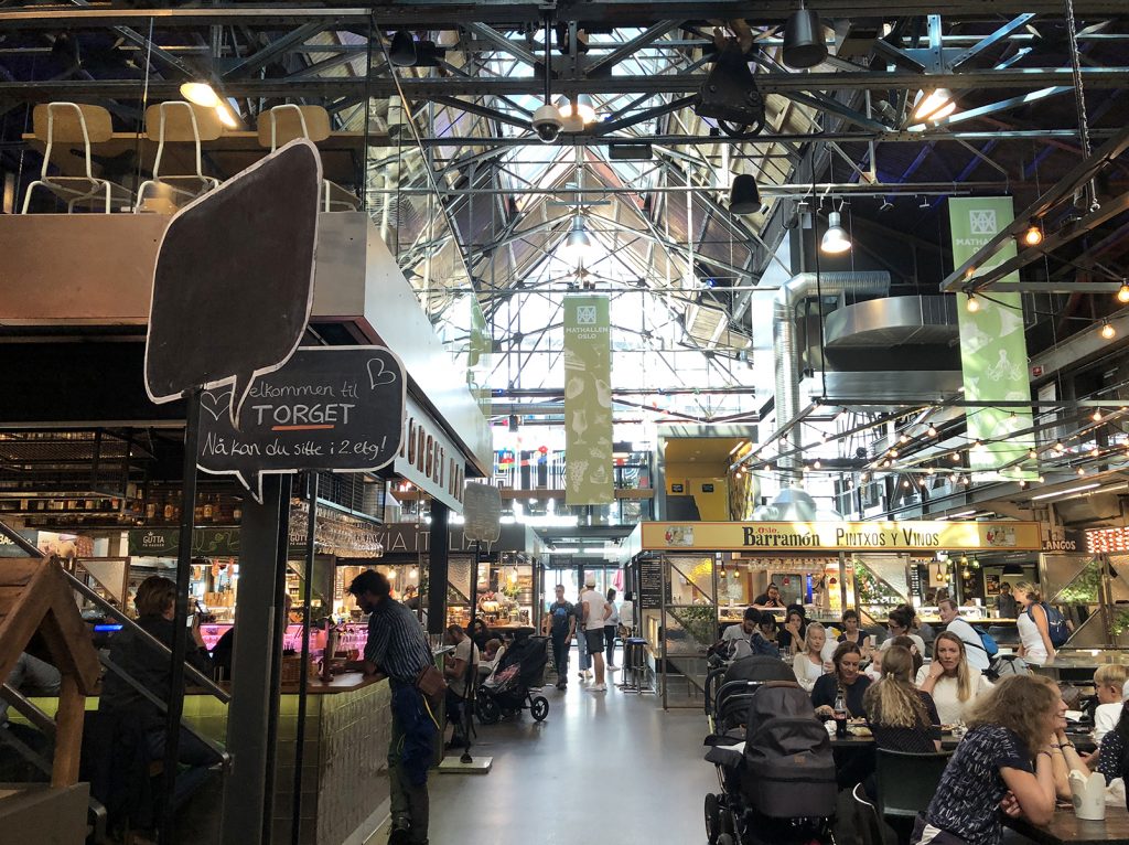 Oslo Mathallen food hall