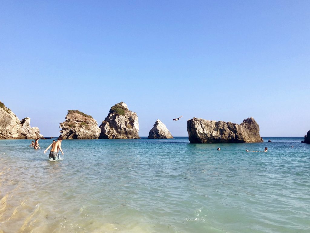 Sesimbra beaches Portugal sightseeing