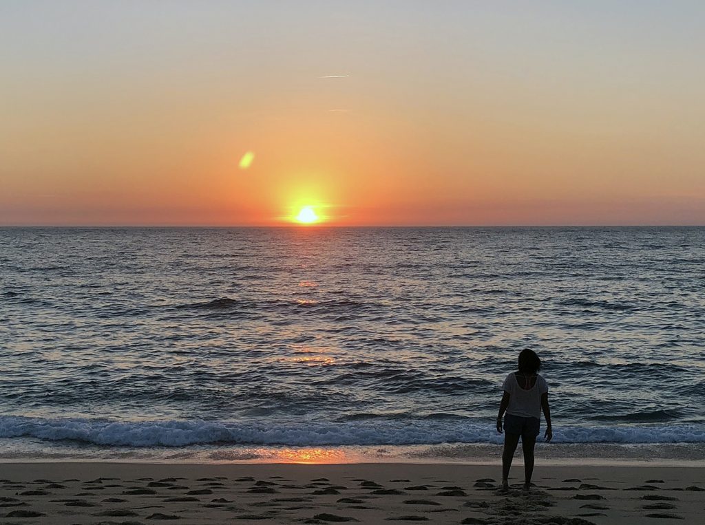Sesimbra beaches Portugal sightseeing sunset