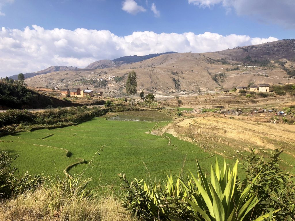 On the way to Ranomafana National Park