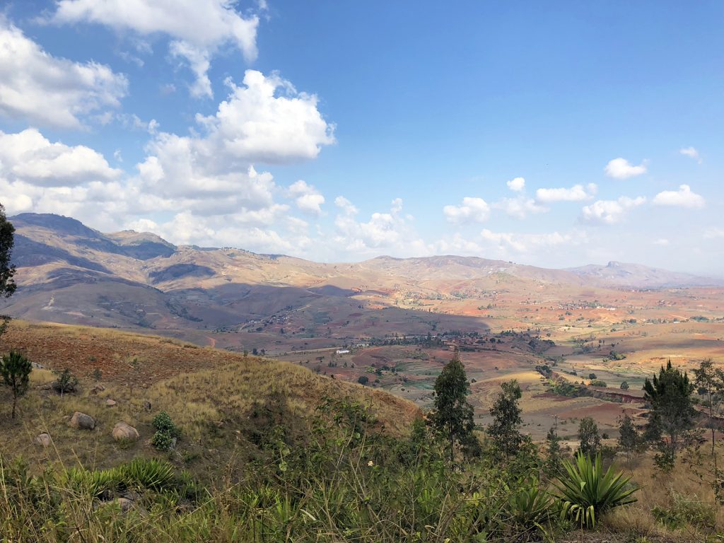 On the way to Ranomafana National Park